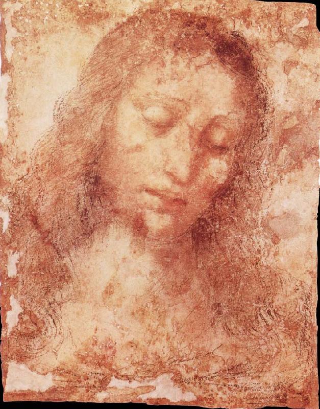 LEONARDO da Vinci Portrait France oil painting art